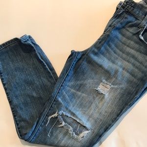 Current Elliot blue jeans
